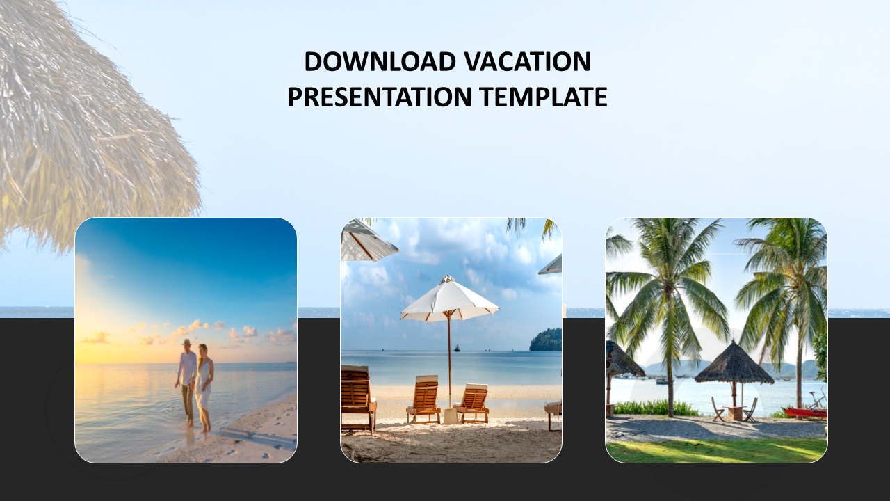 Download vacation presentation template